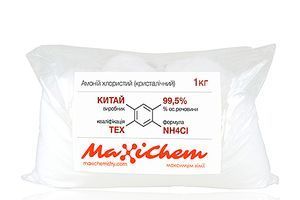 Амоній хлористий для паяння та афінажу купити в MaxiChem Україна фото